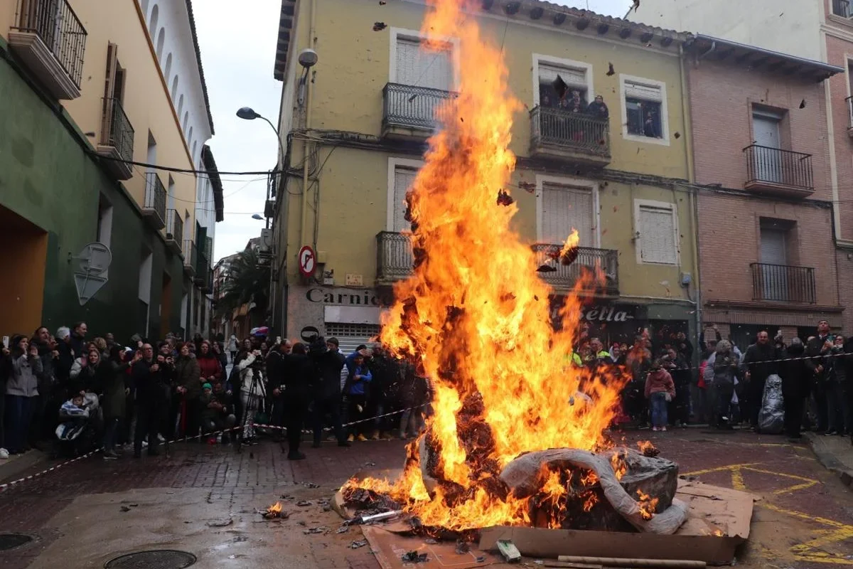 quema de judas alfaro