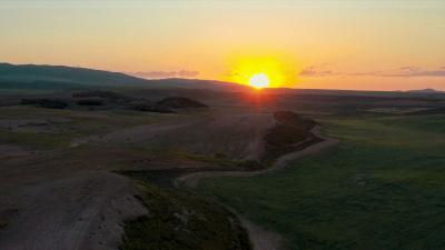 Atardecer en la Estepa de Rihuelo