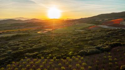 Amanecer en Monte yerga