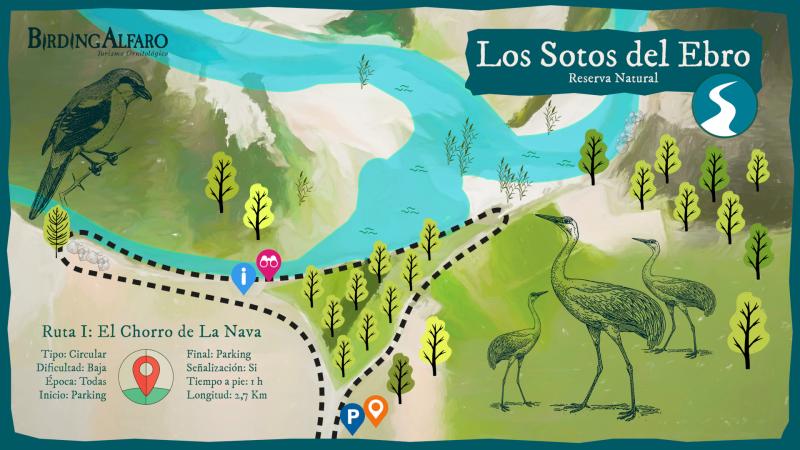 Mapa El chorro de la nava